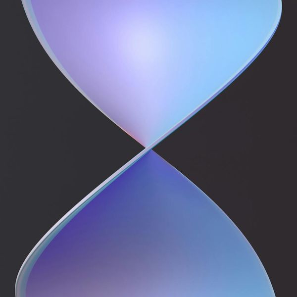 Symmetric abstract geometric shapes reflecting balanced daily structure